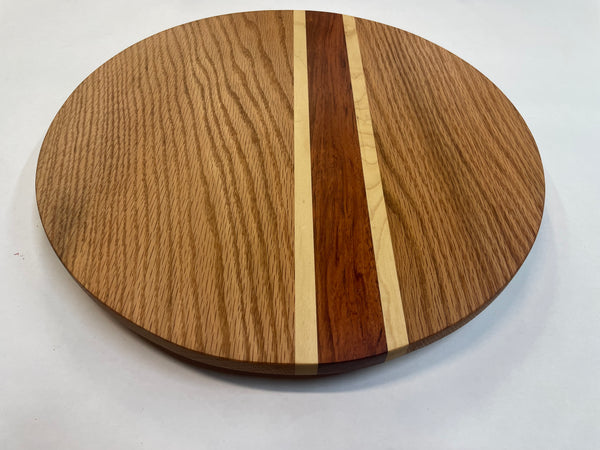 "Busy Susan"  14 3/4" Lazy Susan with Various Woods  BS75