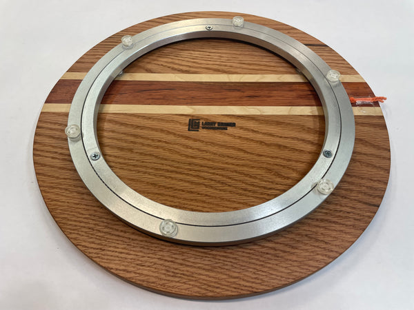 "Busy Susan"  14 3/4" Lazy Susan with Various Woods  BS75